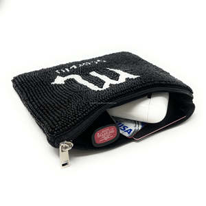 Bolso de mano con cuentas del zodiaco Escorpio | Monedero de regalo del horóscopo de las mujeres ligeras suaves bordadas multicolores hechas a mano - Product Image 2