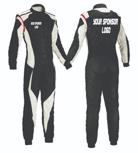 Hot Selling High Quality Breathable <b>Waterproof</b> Windproof Flame-Retardant Unisex <b>One</b>-piece Go Kart Racing Suit Cordura 500 D - Product Image 6