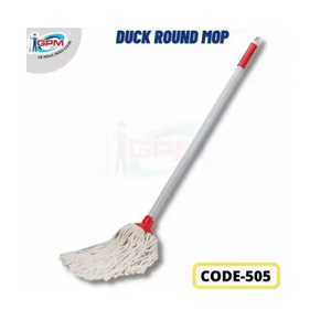 Mopa Rectangular Duck, Herramienta de Limpieza Resistente con Mango de Acero y Cabezal Absorbente para Hogares, Oficinas, Hoteles y Uso Comercial - Product Image 2