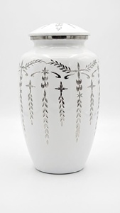 Vase en aluminium, pot de fleurs d'intérieur, support de plante artificielle, pièce de décoration de table en aluminium - Product Image 4