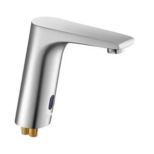 Rubinetto per Lavabo Bagno con Sensore di Movimento Senza Contatto, Monocomando Acqua Calda e Fredda Regolabile Automatico - Product Image 1