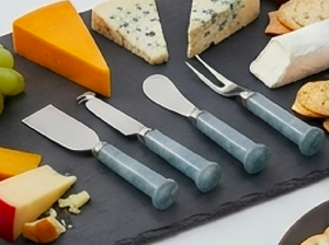 Handmade Stainless Steel <b>Cheese</b> <b>Knife</b> <b>Set</b> With Resin Handles Tabletop <b>Knives</b> Perfect For <b>Cheese</b> Lovers And Kitchenware - Product Image 6