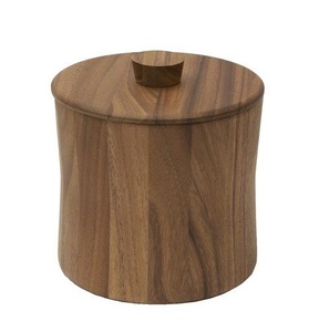 Cubo de Madera con Interior de Acero Inoxidable, Tamaño Personalizado, para Cerveza y Vinos, Diferentes Diseños Disponibles, Cubo de Hielo de Madera - Product Image 3
