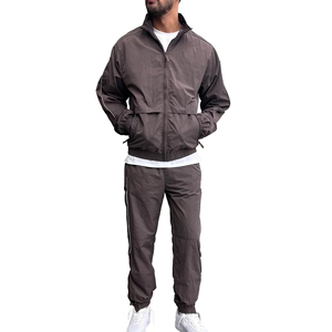 Men's Color Blocking Tracksuit Full Zip Jacket And <b>Pants</b> Breathable Polyester Sporty Style Autumn Wear and reasonable prices - Product Image 6