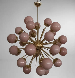 Lámpara de Techo Moderna Estilo Sputnik de Latón, Estilo Vintage, LED Regulable, Luz Blanca Cálida, Cuidado para la Vista, para Sala de Estar - Product Image 5