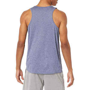 <b>Mens</b> Sleeveless Tank Tops Vests Wholesale Custom Logo Cotton Fitness Tank Top Breathable <b>Singlet</b> Latest Design - Product Image 3