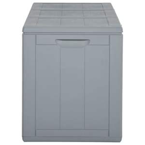 Caja de Almacenamiento Grande, Moderna y Ligera de Polipropileno Gris - Product Image 4