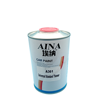 Peinture acrylique transparente AINA A361 OEM/ODM, standard universel, plus fine, pour réparation automobile et industrielle, revêtement liquide en plastique