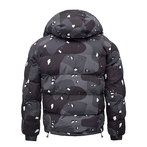 Dernière veste matelassée personnalisée à motif uni, impression intégrale par sublimation, veste d'hiver - Product Image 3