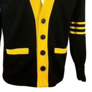 Cardigans en tricot personnalisés style USA avec logos pour sororités, fraternités, universités, pulls universitaires unisexes - Product Image 2