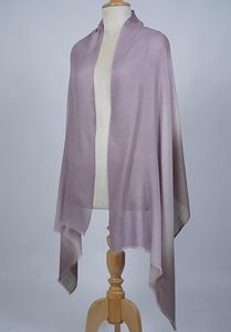 Écharpe VIC unisexe en cachemire et laine fine respirante, ombrée 3 tons, de luxe, pour l'hiver, multi-usages, taille 70 x 200 cm - Product Image 2