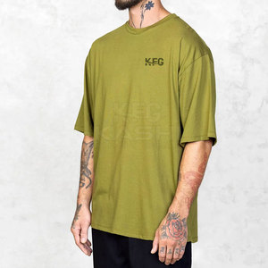Camiseta Moderna de Hombros Caídos y Corte Holgado para Hombre, Ideal para Gimnasio, Fitness, Running, Entrenamiento y Uso Diario - Product Image 6