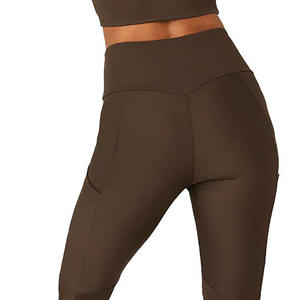 Leggings de yoga pour femmes, taille mi-haute, 100% coton, respirants, sans coutures, pour une mobilité tout au long de la journée - Product Image 3