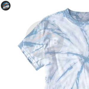 Camisetas Tie Dye para Hombre al Por Mayor, Transpirables, de Alta Calidad, Manga Corta, Ropa Casual de Verano - Product Image 4