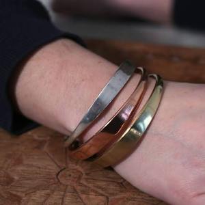 Natural <b>Copper</b> Magnetic Health <b>Bracelet</b> ladies unisex wholesale gold <b>copper</b> silver new top seller jewelry - Product Image 1