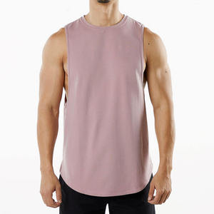 Débardeur en coton à fines bretelles pour homme, idéal pour la gym, le sport, la course et les activités de plein air - Product Image 3