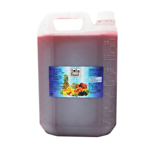 Sirop de pastèque concentré pour bubble tea, ingrédient pour jus de fruits, accompagnement pour thé glacé, couleurs vives, personnalisable - Product Image 2