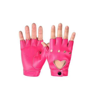 Guantes de medio dedo de alta calidad para mujer, personalizables, para pole dance y entrenamiento, con servicio OEM - Product Image 4
