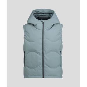 Chalecos Acolchados de Plumón para Mujer con Cremallera, Sin Mangas, Gruesos, Sólidos, con Logotipo Personalizado, Ligeros, Casuales, Venta al por Mayor, OEM - Product Image 1