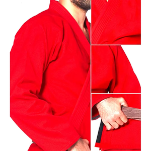 Uniforme de Jiu-Jitsu Brésilien et MMA pour Adulte 2026 Sports Core, couleur personnalisée, prérétréci, avec ceinture blanche gratuite, logo personnalisé, 100 % coton - Product Image 3