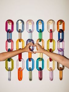 Cadena de Resina Decorativa para Pared, Diseño Único y de Calidad Artesanal, Artículos Decorativos para Habitaciones, Los Más Adorables - Product Image 6