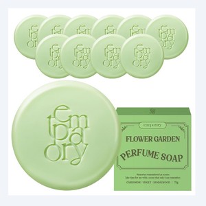 skin care coreano al por mayor WB Temporary Perfume Bath <b>Soap</b> <b>Flower</b> Garden Scent 75g 10 Pieces Made in Korea - Product Image 1