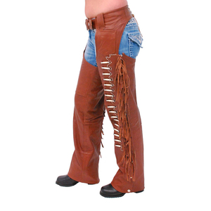กางเกงขี่ม้าหนังแท้ ทนทาน ป้องกันขาสำหรับนักขี่ม้า - Product Image 1