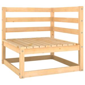 Ensemble de salon de jardin en bois naturel pour l'aménagement extérieur et les divertissements en plein air - Product Image 6
