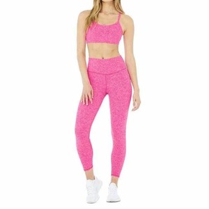 Ensemble de sport pour femmes, soutien-gorge et leggings, logo personnalisé, ensembles de sport sans couture pour femmes - Product Image 1