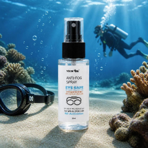 Spray Limpiador de Lentes Antivaho VIEW OK, Seguro para los Ojos, Plástico, Deportivo, 20 ml, para Gafas de Natación y Lentes, Uso en Flotadores de Natación, Todas las Estaciones - Product Image 4