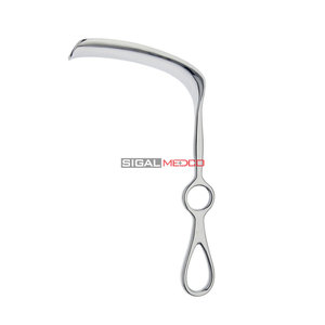 Retractor Doyen con Hoja Curva Ancha, Instrumento Quirúrgico para Procedimientos Abdominales, Acero Inoxidable de Grado Médico - Product Image 6