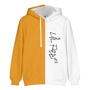 Sudaderas con capucha personalizadas unisex de punto de alta calidad, impermeables, de gran tamaño, de longitud larga, con capucha, diseño de estampado liso, logotipo forrado para hombres - Product Image 1