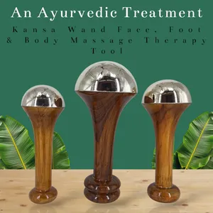 Bâton de massage ayurvédique Kansa à bas prix pour le visage, le corps, la thérapie et les soins de beauté naturels - Product Image 5