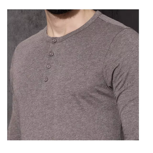 Camiseta de manga larga de poliéster sólido de secado rápido con logotipo personalizado, camisetas de seguridad para exteriores, pesca, camisas de manga larga para hombre. - Product Image 2