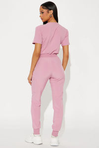 OEM Wholesale Custom Women's <b>Doctors</b> Hospital Scrub <b>Sets</b> with Custom Logo Canvas Fabric All Season Nurse Uniforms - Product Image 3