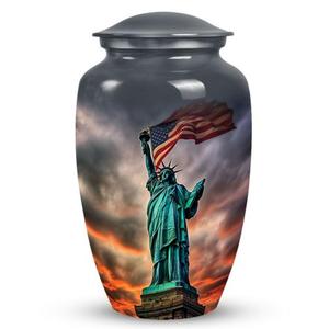 Custom Sunset Sailboat Cremation Urn for Adult Memorial <b>Ashes</b> Container Loved Ones Burial <b>Ashes</b> <b>Keepsake</b> Large Urns & Jar Custom - Product Image 5