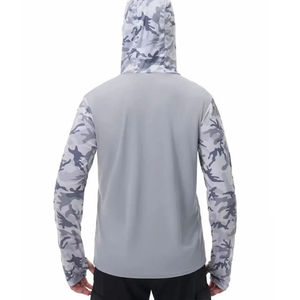 T-shirts de pêche personnalisés en gros, fabricant OEM, fournisseur de vêtements de performance légers et respirants pour activités de plein air - Product Image 2