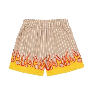 Pantalones Cortos Deportivos y de Baloncesto Sublimados con Malla, Logotipo Personalizable, Poliéster, para Hombre, para Playa y Natación - Product Image 1