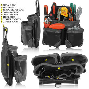 Cinturones de Herramientas de Cuero Genuino Premium Personalizados al por Mayor, Cinturones de Herramientas de Cuero Resistentes Hechos a Medida OEM - Product Image 4