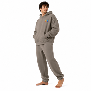 Traje de lana extragrande para hombre con tejido de lana gruesa, forma cómoda y relajada, tacto suave y calor acogedor para uso casual y actividades al aire libre. - Product Image 6