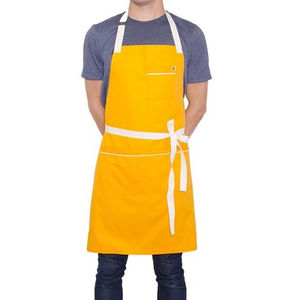 Delantal de Cocina con Logotipo Personalizado, Delantal sin Mangas para Chef, Uniforme de Camarero, Delantales de Algodón para Limpieza, Bar, Cafetería, Hotel - Product Image 3