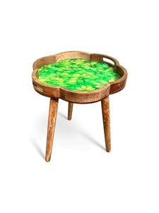 Table Basse en Bois de Mangue en Promotion, Tables Basses Gigognes Solides et Intelligentes, Table Basse Rustique Moderne pour Salon - Product Image 4