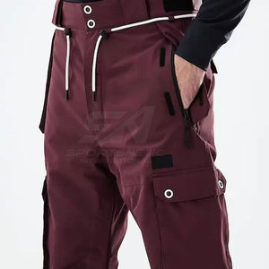 Pantalones de esquí de tela resistente con movimiento flexible para deportes de nieve al aire libre y uso diario. - Product Image 3