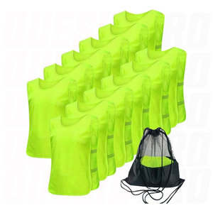 Maillots de football pour adultes, maillots de football en mesh ajustables, gilets d'entraînement respirants, dossards de pratique légers pour hommes et femmes - Product Image 1