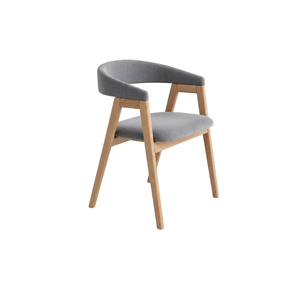 ARTERRA Handmade Solid Teak Wood Dining <b>Table</b> Set Modern Pedestal <b>Table</b> Upholstered Chairs Eco-Friendly Durable Home Furniture - Product Image 5