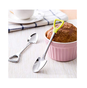 Cuchara de Acero Inoxidable Pulido Espejo, Diseño Moderno y Lindo, Tipo Pala, para Vajilla de Cena, de Última Tendencia, en Oferta - Product Image 2