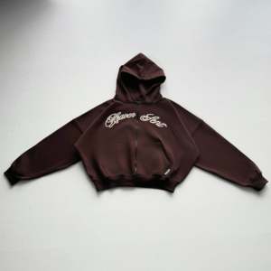 OEM ODM Pull-over à capuche zippé ample et long en 100% coton pour hommes et femmes, personnalisé, brodé, écologique, automne - Product Image 3