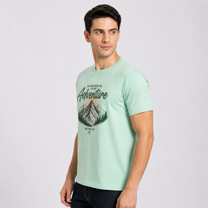 เสื้อยืดพิมพ์ลายกราฟิก ผ้าฝ้ายพรีเมียม สไตล์สตรีทแวร์ทันสมัย พิมพ์ลายสีสันสดใส ทนทาน ระบายอากาศได้ดี เนื้อผ้านุ่ม ใส่สบายในชีวิตประจำวัน - Product Image 3