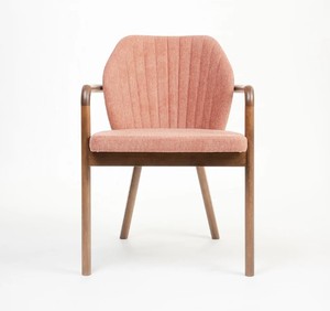 Ensemble de salle à manger en bois de style mid-century modern, 6 pièces, chaises à dossier rembourré, table rectangulaire, meubles pour la maison - Product Image 4