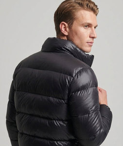 Men's <b>Winter</b> Puffer <b>Jacket</b> <b>Waterproof</b> Windproof Stand Collar Hooded Down Alternative Coat for Outdoor Wear - Product Image 3
